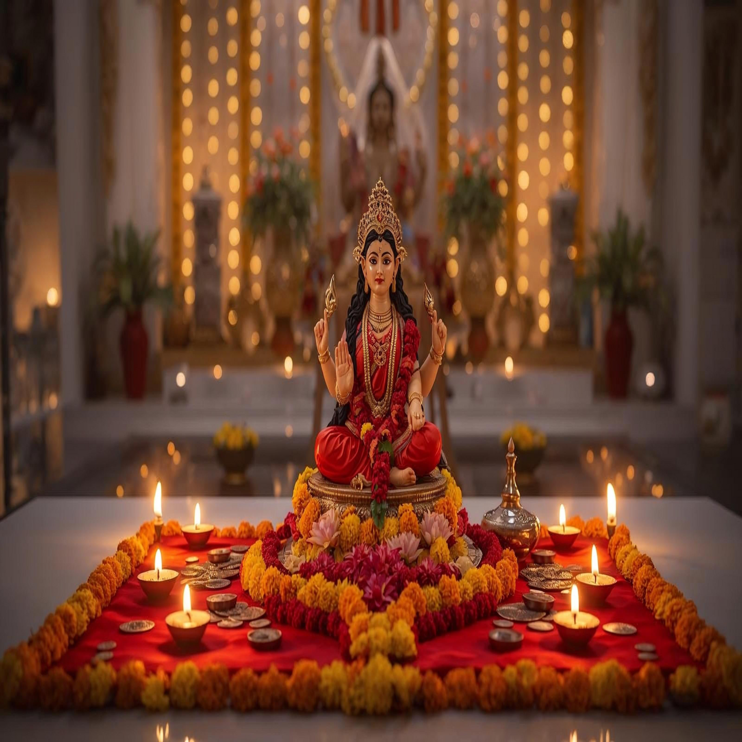 Sacred Mahalakshmi Pooja for Prosperity, Stability & Abundance