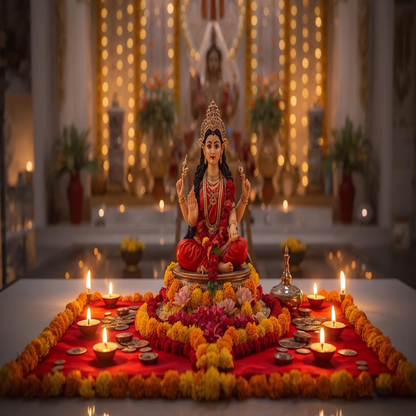Sacred Mahalakshmi Pooja for Prosperity, Stability & Abundance